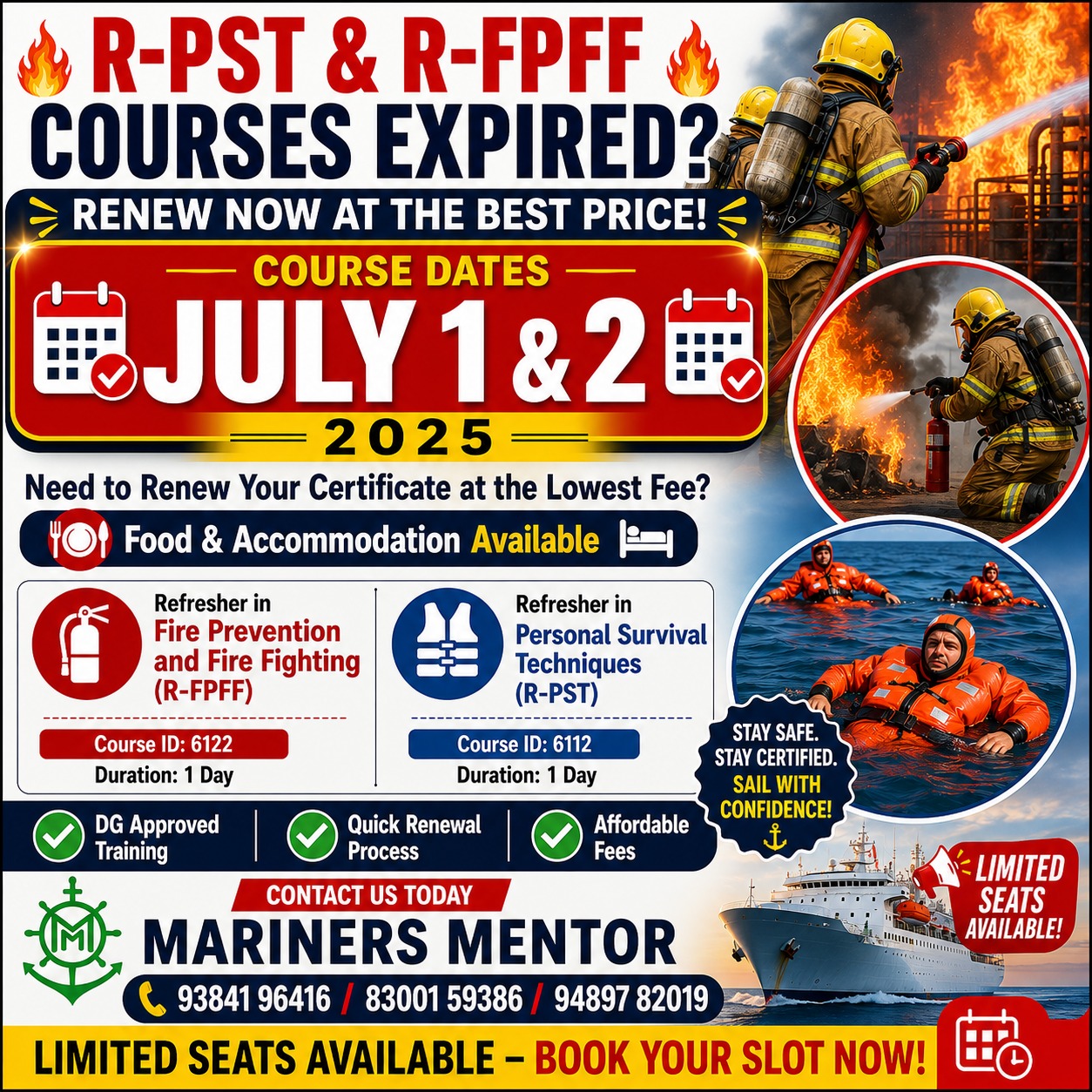RPST,RFPFF - Marine Service in Thoothukudi